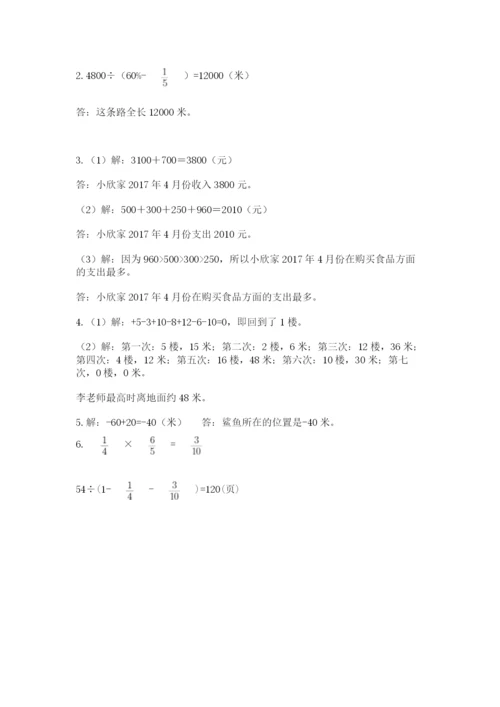 苏教版小升初数学模拟试卷附参考答案（培优）.docx