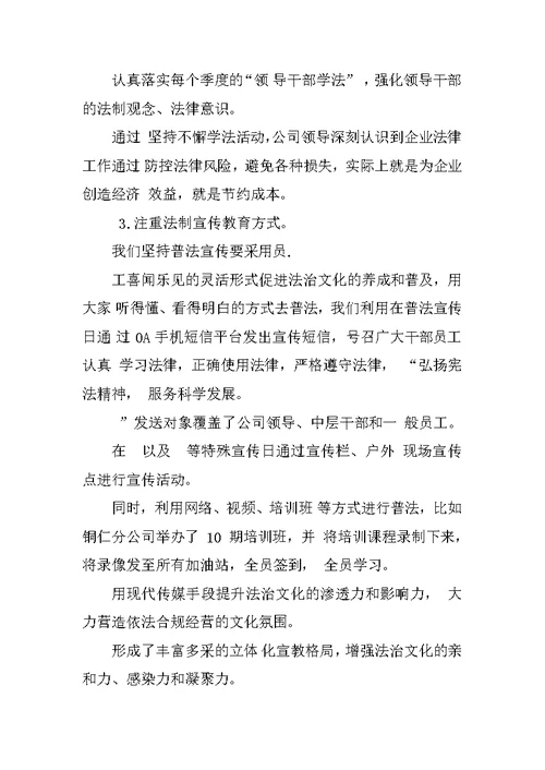 法律顾问述职报告WORD