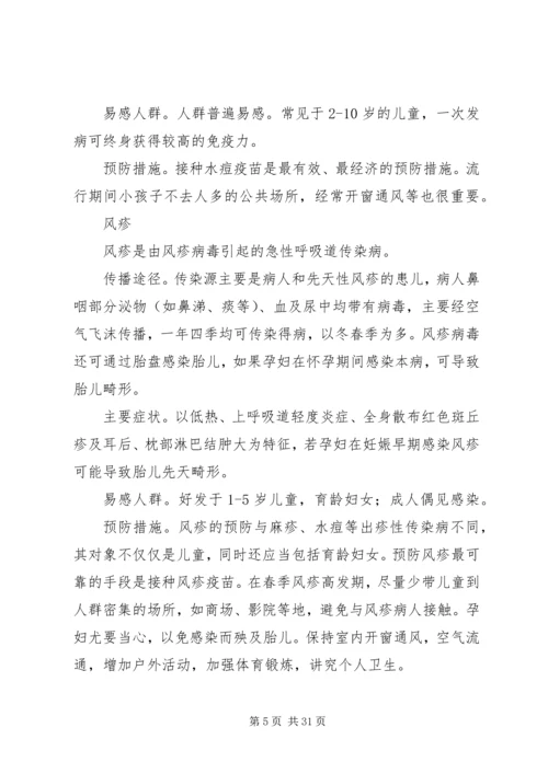 回头小学做好春夏传染病防控工作.docx