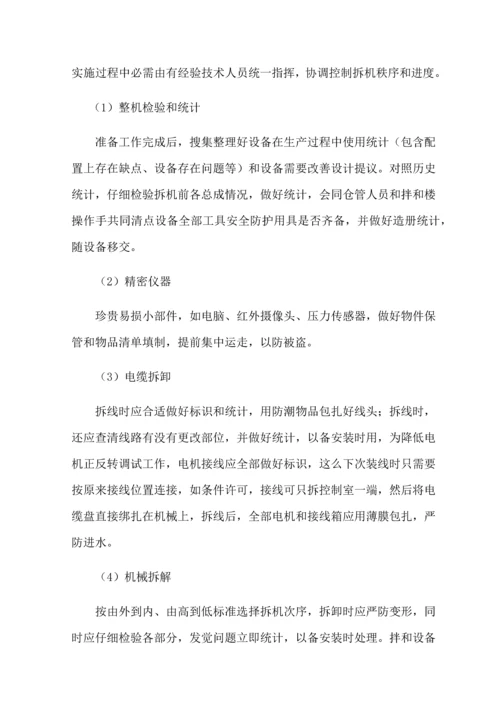 拌和站安装拆除安全专业方案.docx