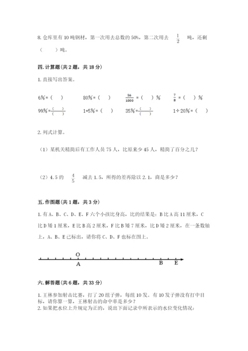 兴海县六年级下册数学期末测试卷（名师系列）.docx