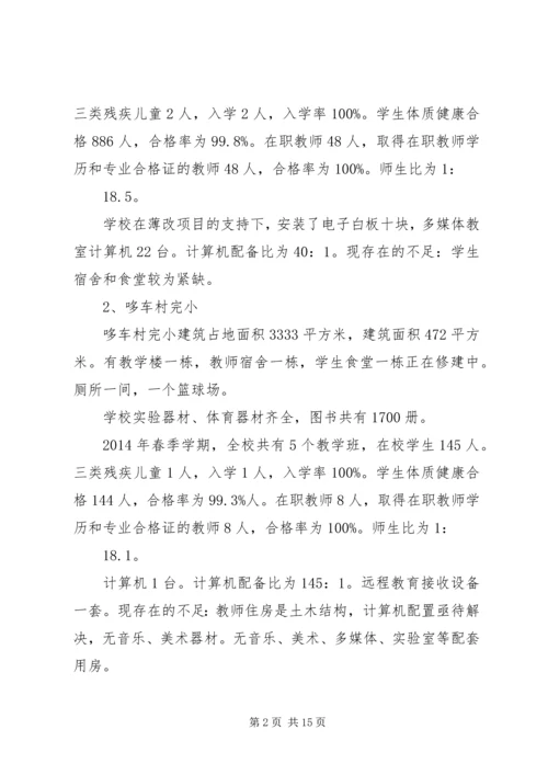 学校义务教育均衡发展汇报材料 (3).docx