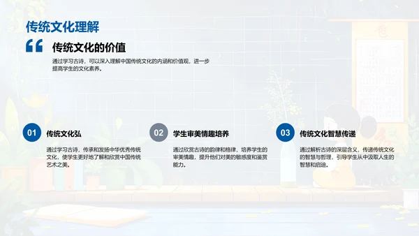 解析古诗韵律PPT模板