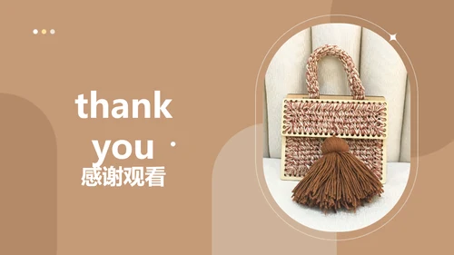 ins简约风服饰箱包品牌推广介绍路演