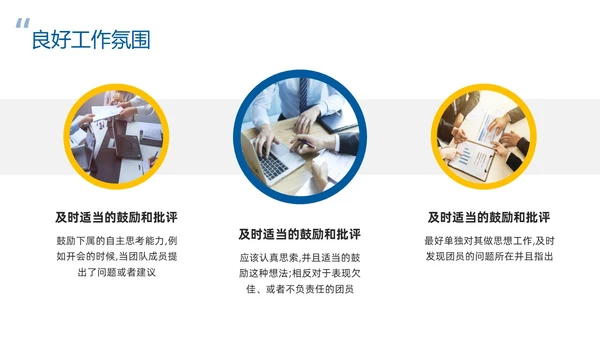 蓝色简约团队管理经验分享PPT模板宣传PPT动态PPT
