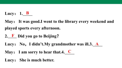 Unit 3　Where did you go？专项复习课件(共67张PPT)