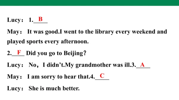 Unit 3　Where did you go？专项复习课件(共67张PPT)