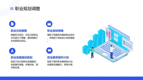 大学生社会实习报告社会实践报告通用PPT模版
