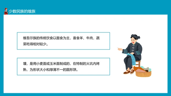 少数民族及其风俗少数民族朝鲜族PPT模板