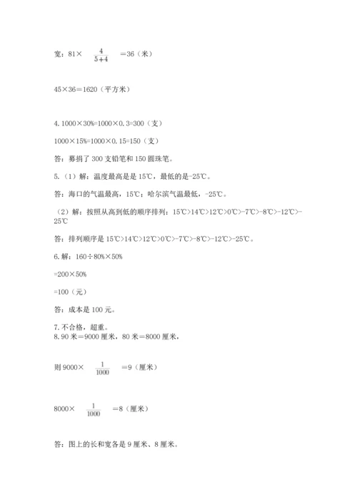 小升初数学应用题50道附参考答案【满分必刷】.docx