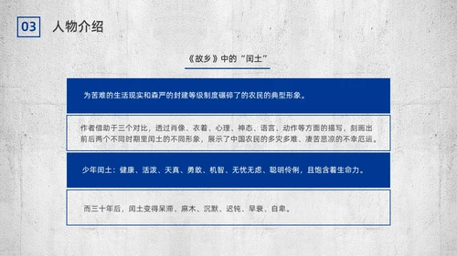 蓝色简约复古呐喊读书分享PPT