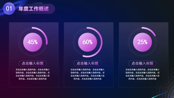 元宇宙科技风工作总结赛博朋克风通用PPT模板