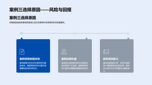 理学案例详解报告PPT模板