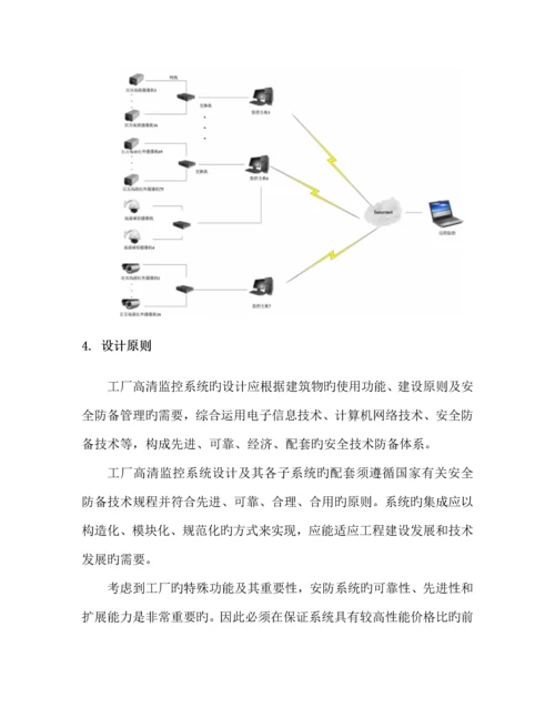 工厂高清数字监控系统重点技术专题方案书.docx