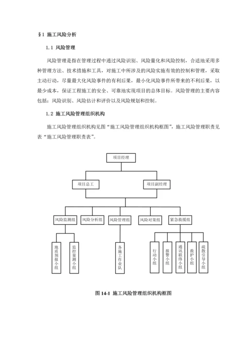 项目施工风险控制与风险预案.docx