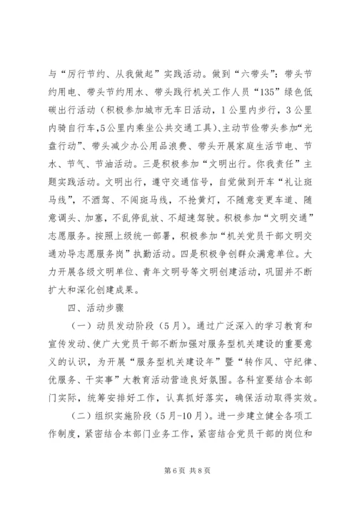 质监分局教育活动实施方案.docx