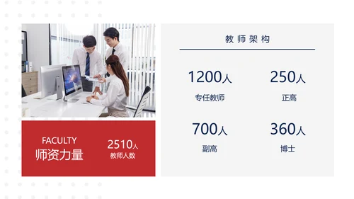 简约图文风白色MBA机构招生简章讲座PPT模板