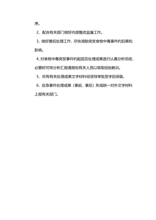 食堂意外应急事故处理预案.docx