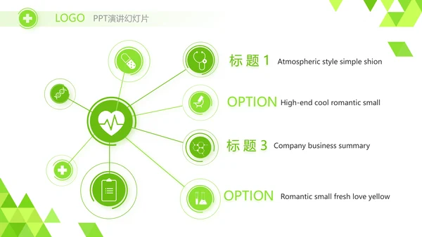绿色智慧医疗信息化建设工作总结PPT