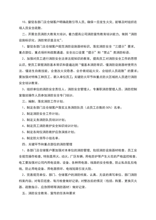 年度夏季消防安全检查实施方案.docx