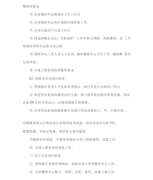 单位食堂外包管理服务方案(技术标).docx