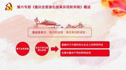 谈治国理政第三卷第六专题全面深化改革PPT