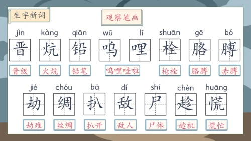 【核心素养】部编版语文四年级下册-19.小英雄雨来 第1课时（课件）