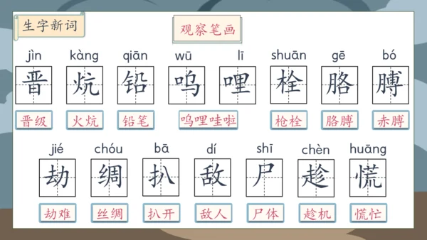 【核心素养】部编版语文四年级下册-19.小英雄雨来 第1课时（课件）