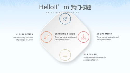 创意智慧社区方案动态PPT
