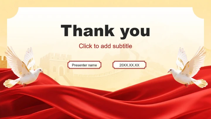 红色党政风团支书班委竞选演讲PPT主题模板