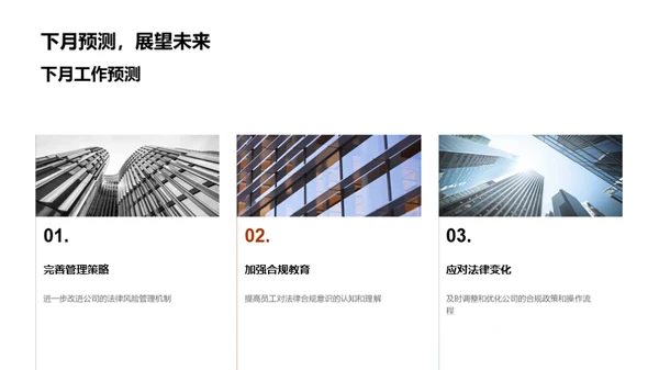 法务管理月度回顾