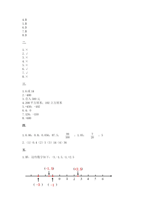 辽宁省【小升初】小升初数学试卷及完整答案一套.docx