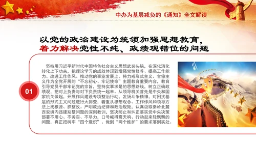 解决形式主义突出问题为基层减负年PPT