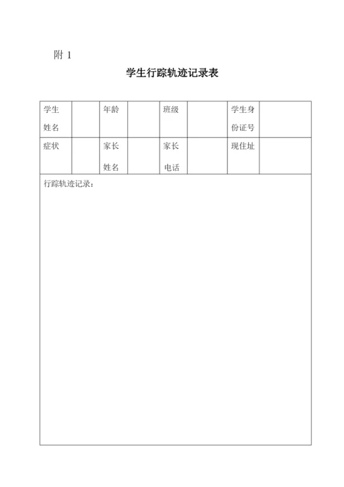 卫生防疫一日工作表.docx