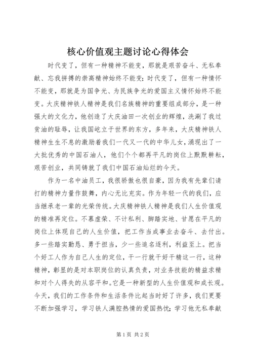 核心价值观主题讨论心得体会 (3).docx