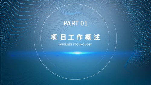 蓝色大气科技风商业计划书通用PPT模板