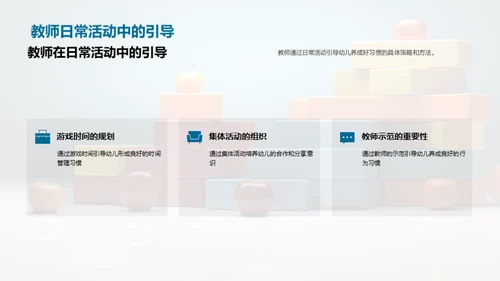 塑造幼儿良好习惯