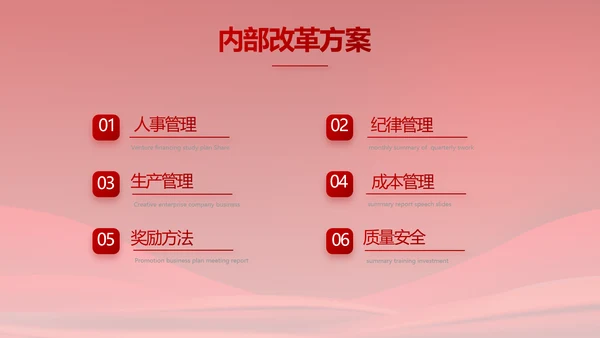 红色大气党建政府党支部工作总结PPT