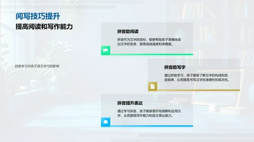 拼音教学及家长辅导PPT模板