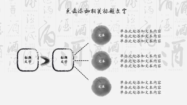 中国风酒文化宣传通用PPT模板