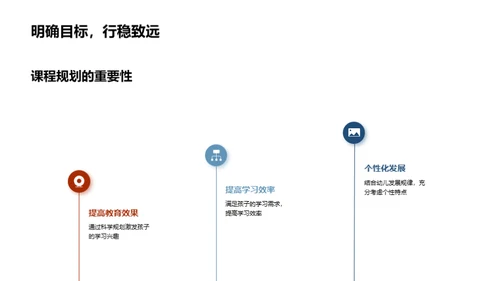 探索幼教课程规划