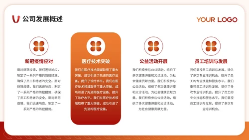 红色荣耀时刻感恩有你公司年会PPT模板