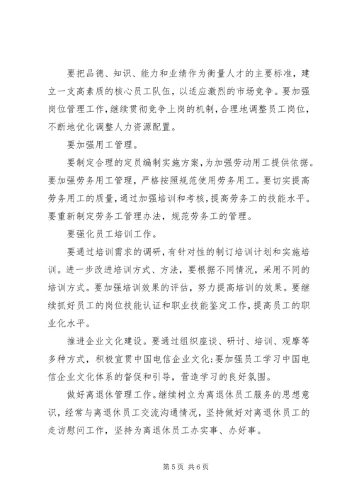 人力资源某年终述职报告范文.docx