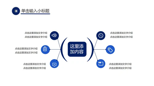 蓝色企业商业计划汇报书PPT模板
