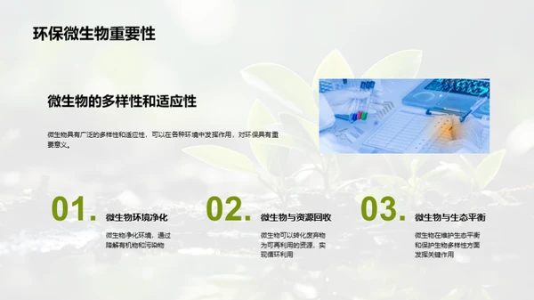 环保中的微生物应用