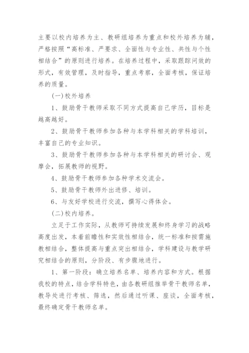 教师培训计划实施方案.docx