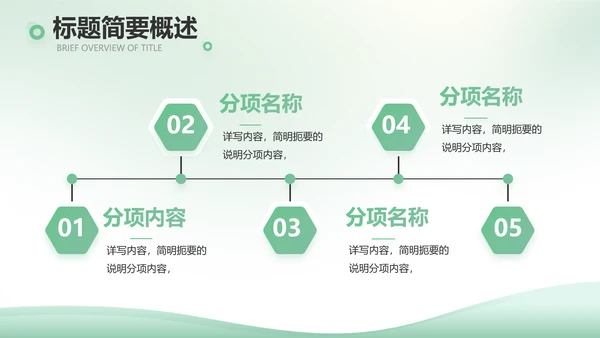 绿色清新春天来了植树节动态PPT