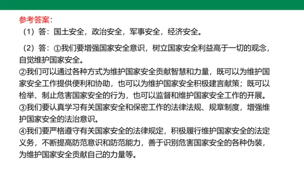 第四单元 维护国家利益 复习课件(共52张PPT)