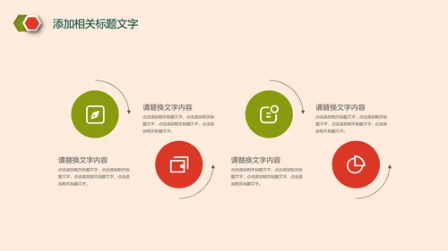 简约清新述职报告动态PPT模板
