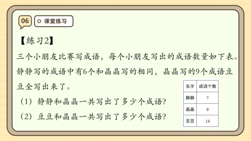 第九单元数学广角——集合【单元复习篇】课件 (共28张PPT) 人教版 三年级上册数学